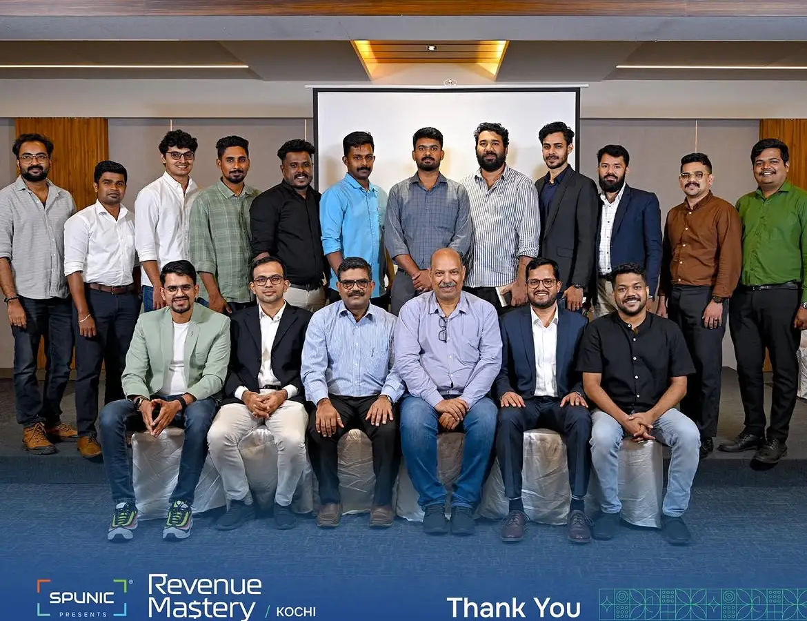 Hotel owners and hospitality professionals at Spunic Hospitality's Revenue Mastery workshop in Kochi