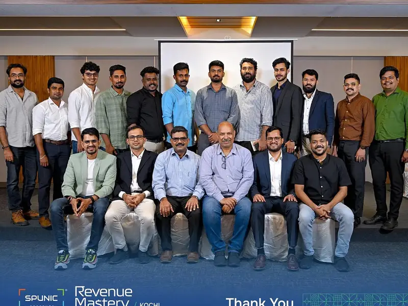 Hotel owners and hospitality professionals at Spunic Hospitality's Revenue Mastery workshop in Kochi