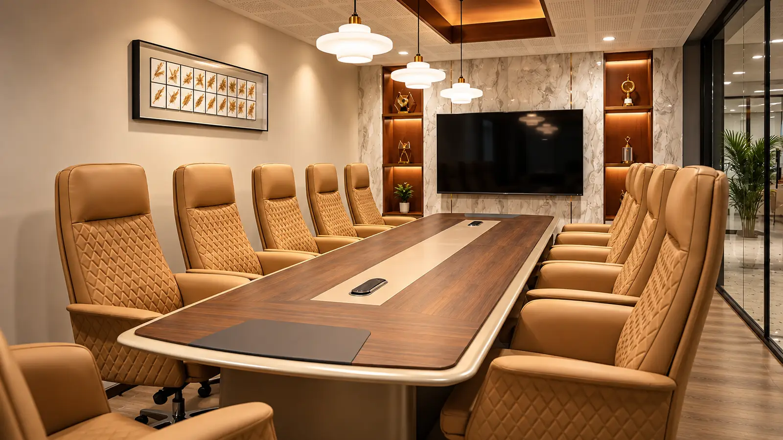 Boardroom at Spunic Calicut Bypass