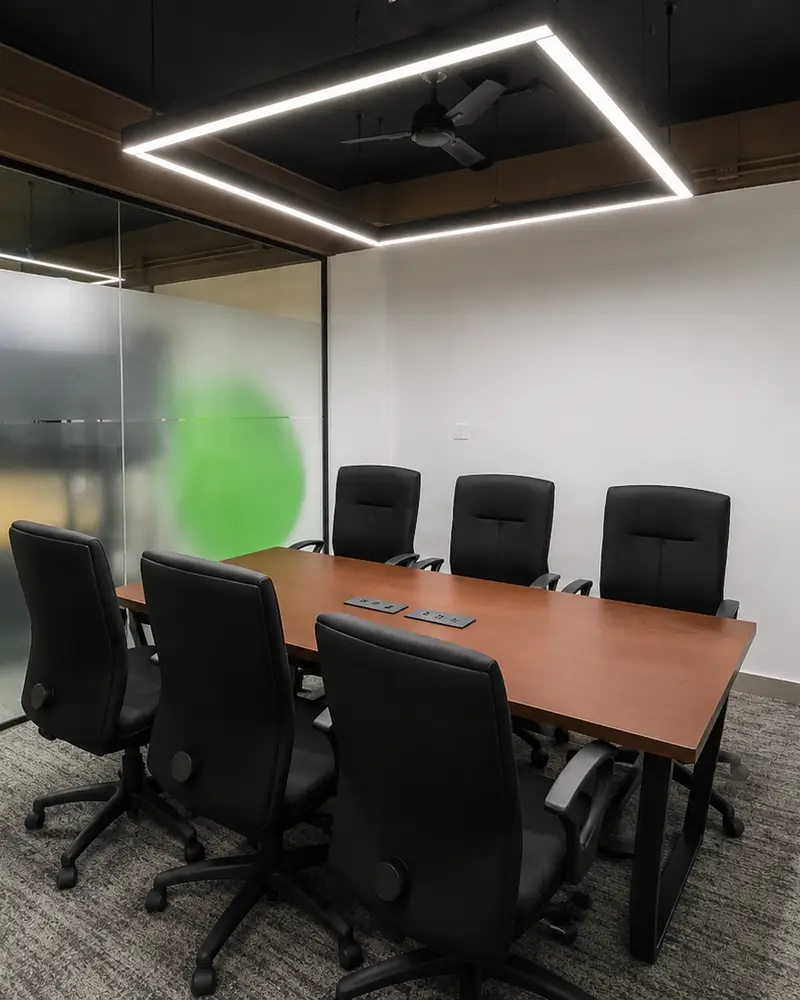 Discussion room (06 seater) at Spunic Manjeri Coworking Space