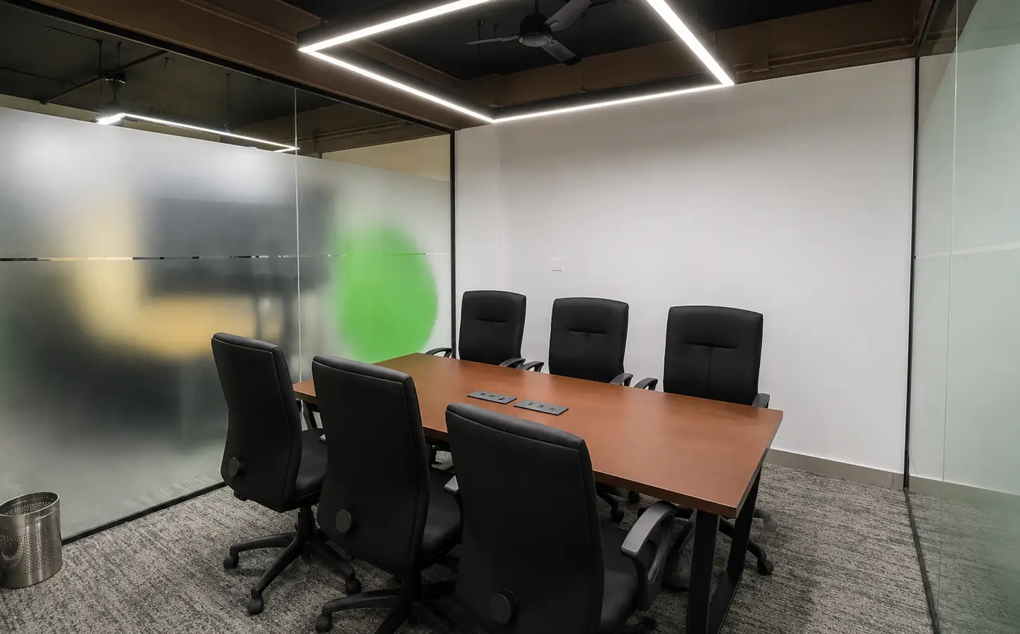 Discussion room (06 seater) at Spunic Manjeri Coworking Space