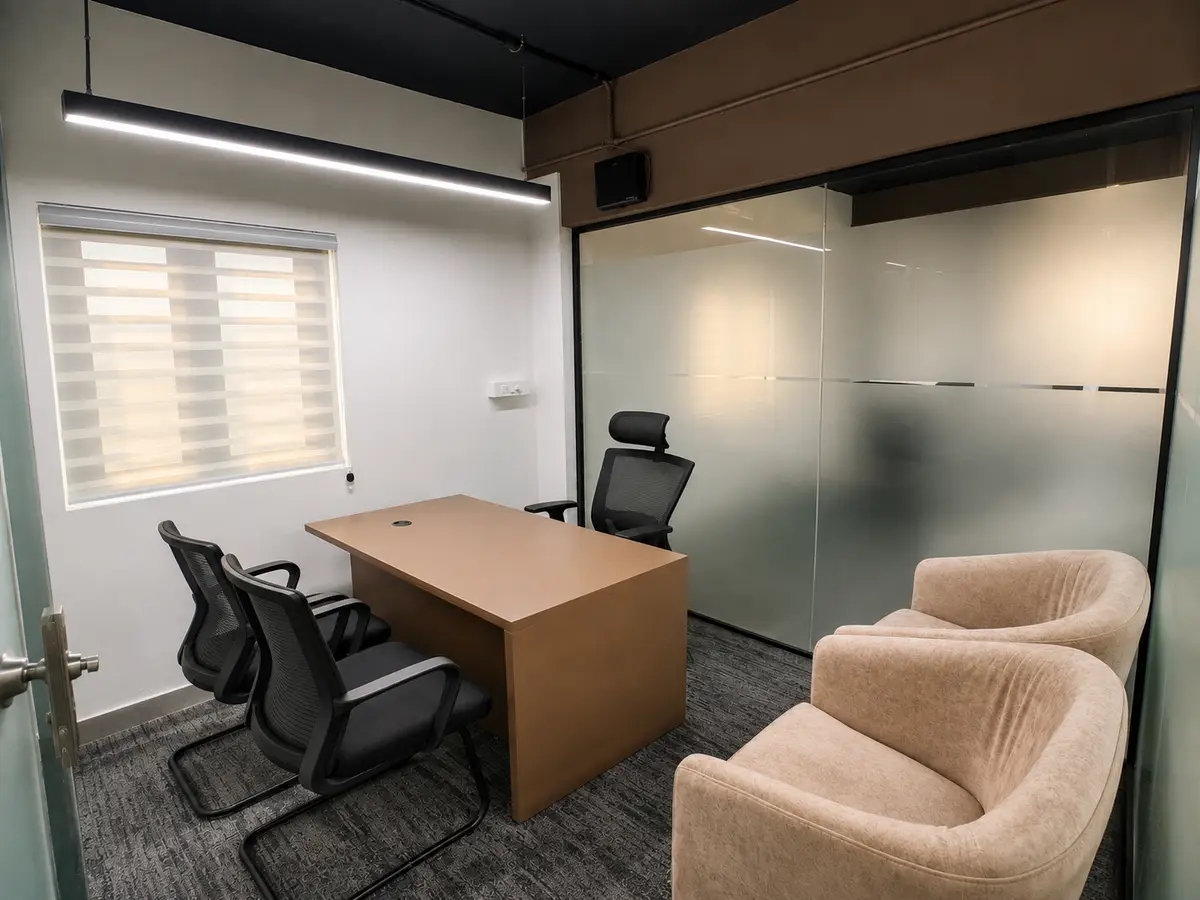 Private cabins at Spunic Manjeri Coworking Space