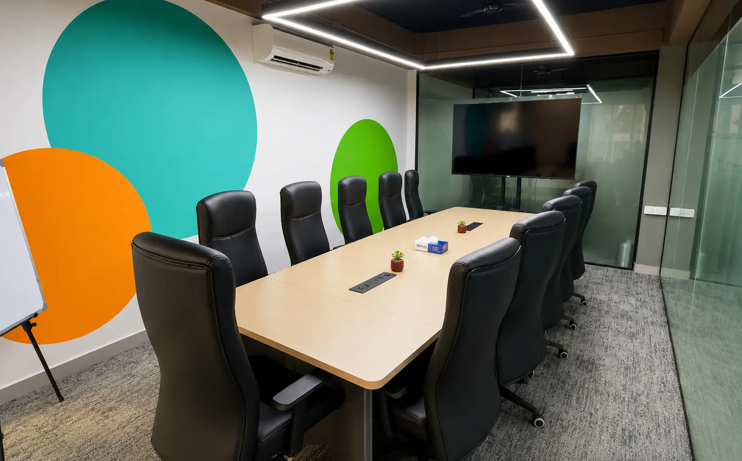Boardroom at Spunic Manjeri Coworking Space